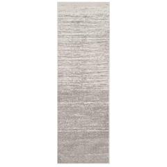 Adirondack, LIGHT GREY / GREY, 2'-6" X 12', Area Rug, ADR113C-212