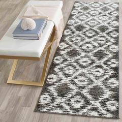 Adirondack, CHARCOAL / IVORY, 2'-6" X 6', Area Rug, ADR118R-26