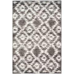 Adirondack, CHARCOAL / IVORY, 4' X 6', Area Rug, ADR118R-4