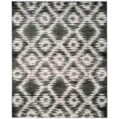 Adirondack, CHARCOAL / IVORY, 9' X 12', Area Rug, ADR118R-9