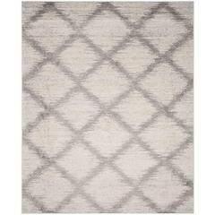 Adirondack, IVORY / SILVER, 9' X 12', Area Rug, ADR122B-9