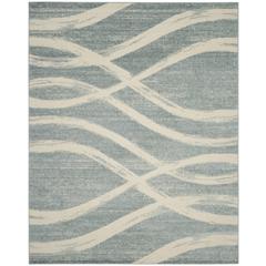 Adirondack, CREAM / SLATE, 9' X 12', Area Rug