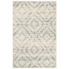 Adirondack, IVORY / LIGHT BLUE, 3' X 5', Area Rug, ADR131T-3