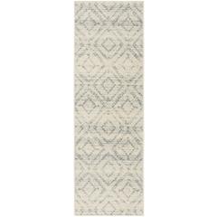 Adirondack, IVORY / LIGHT BLUE, 2'-6" X 6', Area Rug