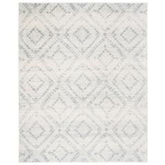 Adirondack, IVORY / LIGHT BLUE, 9' X 12', Area Rug