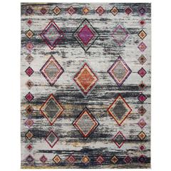 ADIRONDACK, LIGHT GREY / RED, 9' X 12', Area Rug, ADR205F-9