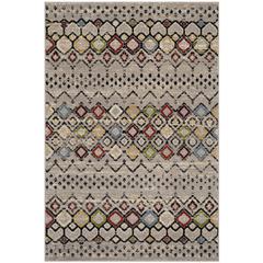 AMSTERDAM, LIGHT GREY / MULTI, 4' X 6', Area Rug