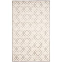 AMHERST, IVORY / LIGHT GREY, 5' X 8', Area Rug, AMT402K-5