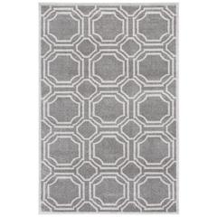 AMHERST, GREY / LIGHT GREY, 4' X 6', Area Rug, AMT411C-4