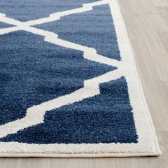 AMHERST, NAVY / BEIGE, 4' X 6', Area Rug, AMT421P-4