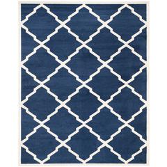 AMHERST, NAVY / BEIGE, 8' X 10', Area Rug, AMT421P-8