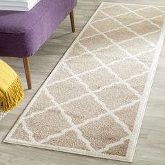 AMHERST, WHEAT / BEIGE, 2'-3" X 13', Area Rug, AMT421S-213