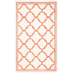 AMHERST, BEIGE / ORANGE, 3' X 5', Area Rug, AMT422F-3
