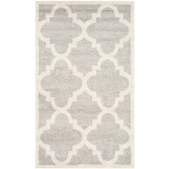 AMHERST, LIGHT GREY / BEIGE, 3' X 5', Area Rug, AMT423B-3