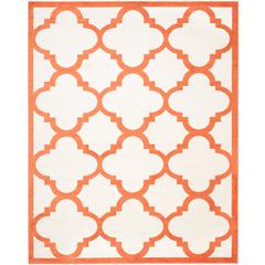 AMHERST, BEIGE / ORANGE, 9' X 12', Area Rug, AMT423F-9