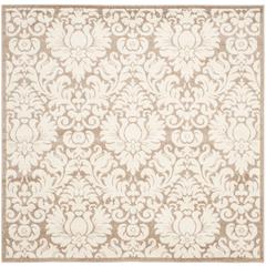 AMHERST, WHEAT / BEIGE, 7' X 7' Square, Area Rug, AMT427S-7SQ