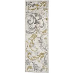 AMHERST, IVORY / LIGHT GREY, 2'-3" X 7', Area Rug, AMT428E-27