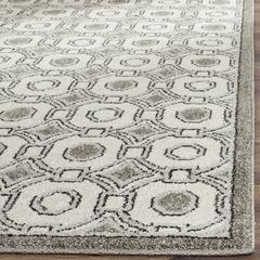 AMHERST, IVORY / GREY, 4' X 6', Area Rug, AMT431E-4
