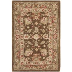 ANATOLIA, BROWN / GREEN, 2'-3" X 10', Area Rug