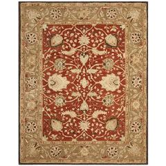ANATOLIA, RUST / GREEN, 8' X 10', Area Rug