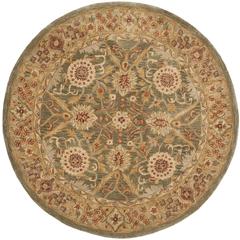 ANATOLIA, BROWN / IVORY, 4' X 4' Round, Area Rug