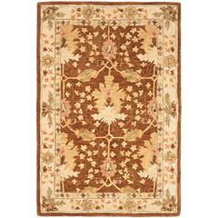 ANATOLIA, BROWN / BEIGE, 4' X 6', Area Rug, AN540B-4