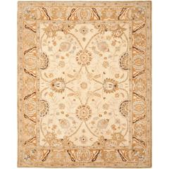 ANATOLIA, SILVER / LIGHT BROWN, 8' X 10', Area Rug