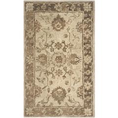 ANATOLIA, IVORY / GREY, 4' X 6', Area Rug