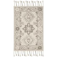 ASPEN, LIGHT GREY / GREY, 2'-3" X 5', Area Rug
