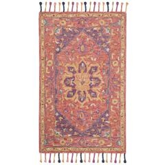 ASPEN, PINK / VIOLET, 4' X 6', Area Rug