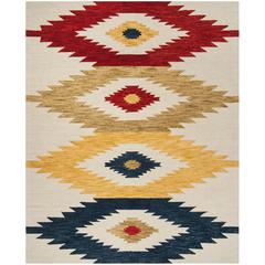 ASPEN, IVORY / MULTI, 8' X 10', Area Rug, APN704A-8