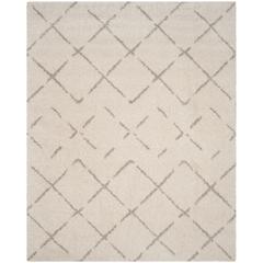 ARIZONA SHAG, Ivory / Beige, 8' X 10', Area Rug