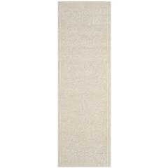 ARIZONA SHAG, CREME, 2'-3" X 6', Area Rug