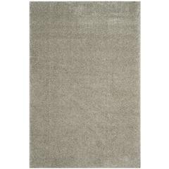 ARIZONA SHAG, SILVER, 5'-1" X 7'-6", Area Rug