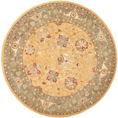 ANTIQUITY, GOLD, 6' X 6' Round, Area Rug, AT21C-6R
