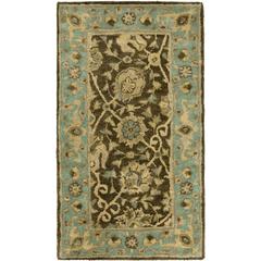 ANTIQUITY, BROWN / GREEN, 2'-3" X 12', Area Rug, AT21G-212