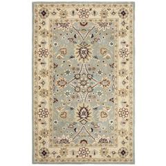 ANTIQUITY, LIGHT BLUE / IVORY, 6' X 9', Area Rug
