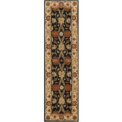 ANTIQUITY, BLACK, 2'-3" X 12', Area Rug, AT249B-212
