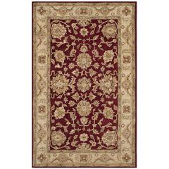 ANTIQUITY, RED / GOLD, 6' X 9', Area Rug