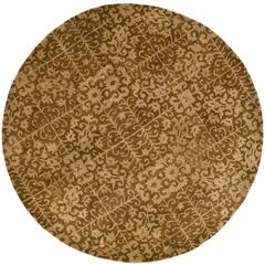ANTIQUITY, GOLD / BEIGE, 6' X 6' Round, Area Rug
