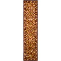 ANTIQUITY, WINE / GOLD, 2'-3" X 12', Area Rug, AT51A-212