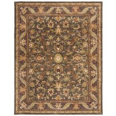 ANTIQUITY, GREEN / GOLD, 7'-6" X 9'-6", Area Rug, AT52K-8