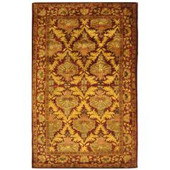 ANTIQUITY, WINE / GOLD, 6' X 9', Area Rug, AT54A-6