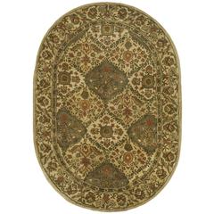 ANTIQUITY, BEIGE, 7'-6" X 9'-6" Oval, Area Rug