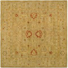ANTIQUITY, BROWN / BEIGE, 4' X 4' Square, Area Rug
