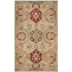 ANTIQUITY, BEIGE / MULTI, 4' X 6', Area Rug, AT830A-4