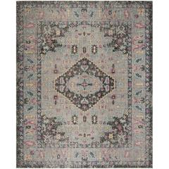 ARTISAN, LIGHT GREY / BLACK, 9' X 12', Area Rug, ATN512S-9