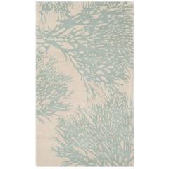 BELLA, BEIGE / BLUE, 3' X 5', Area Rug, BEL115C-3
