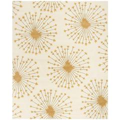 BELLA, BEIGE / GOLD, 9' X 12', Area Rug