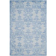 BELLA, BLUE, 3' X 5', Area Rug, BEL127A-3